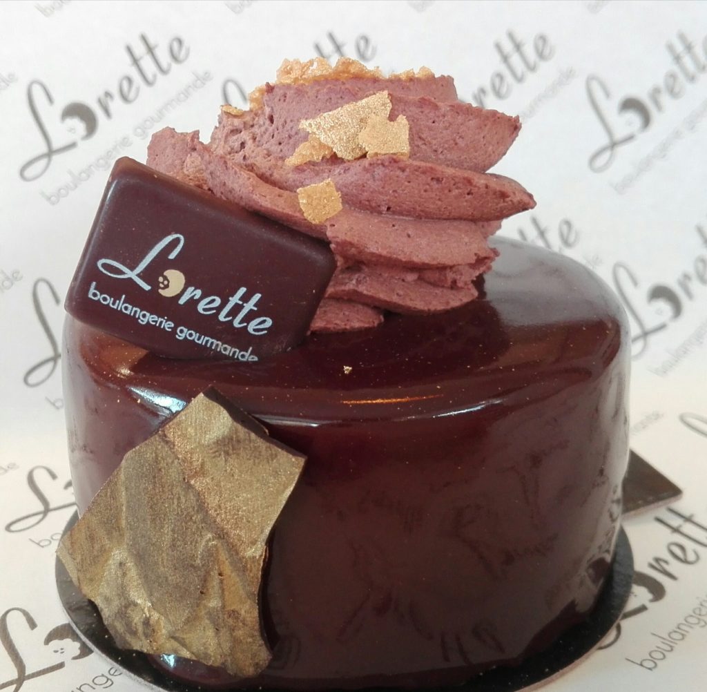 CHARLESTON, entremets chocolat de Lorette