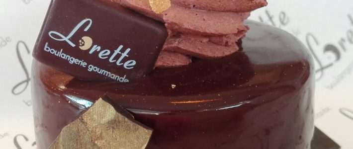 CHARLESTON, entremets chocolat de Lorette