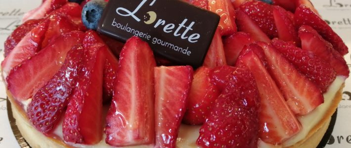Tarte aux fraises de Lorette