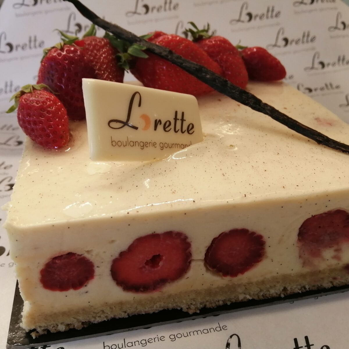 Fraisier boulangerie Lorette Paris 13 et Paris 15