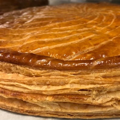 Galette frangipane de Lorette, boulangerie à Paris