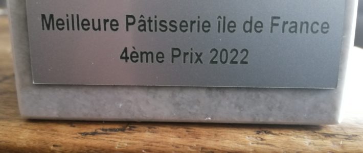 Meilleure pâtisserie IDF 4ème prix 2022 pour Lorette, boulangerie artisanale à Paris