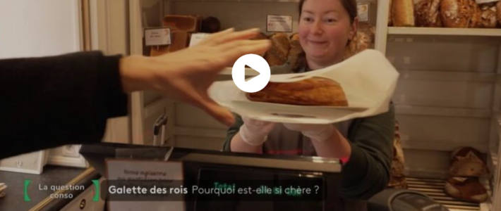 La galette des rois chez Lorette, boulangerie artisanale à Paris
