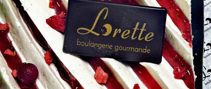 Entremets vanille et fruits rouges dit PRINTANIER de Lorette, boulangerie artisanale à Paris