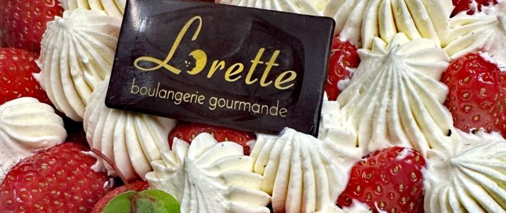 Tarte aux fraises françaises et vanille de Madagascar de Lorette, boulangerie artisanale à Paris